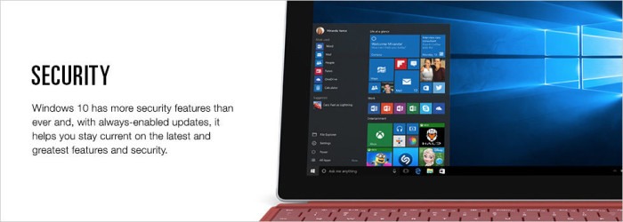 windows 10 security