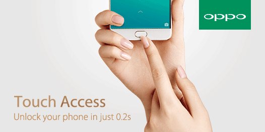 oppo r9 fingerprint sensor