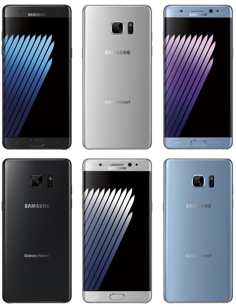 galaxy note 7 renders