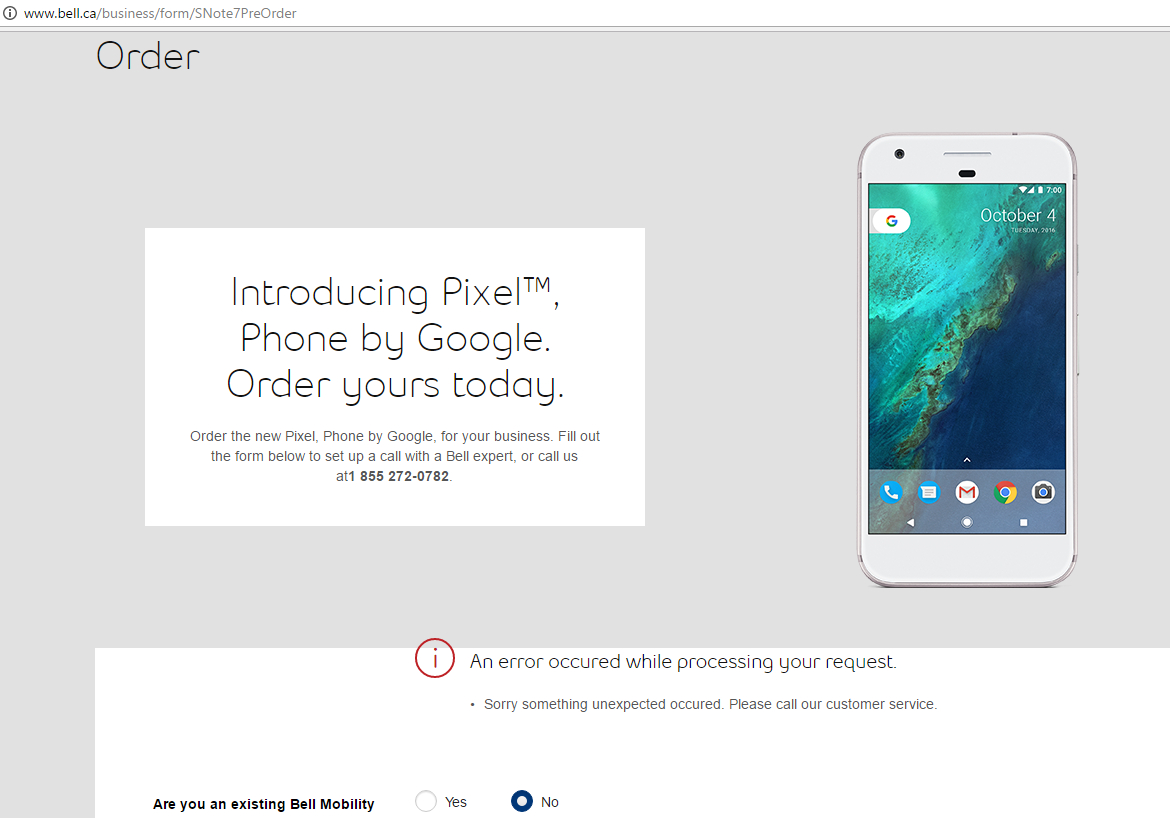 google-pixel-in-white