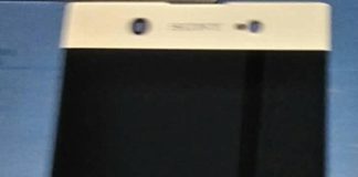 Sony Xperia XZ (2017) front panel