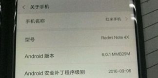 Xiaomi Redmi Note 4X image leak