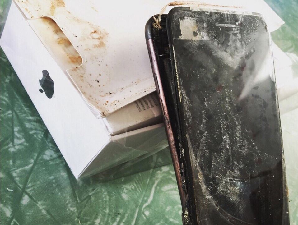 iphone exploded