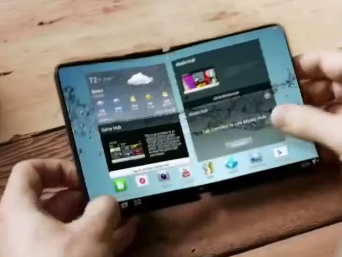 samsung foldable phone