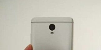 Alleged Xiaomi smartphone