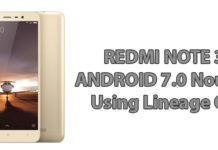 Redmi Note 3 Android 7.0 Nougat