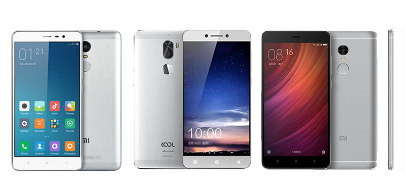 Redmi Note 4 vs Redmi Note 3 vs Coolpad Cool 1