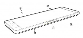 Samsung's first foldable smartphone prototype