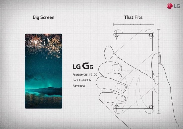 LG G6 Bezel-less Display