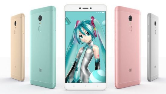 Xiaomi Redmi Note 4X Hatsune Miku Special Edition