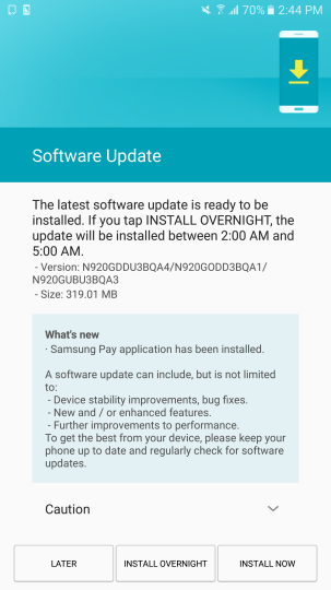 galaxy note 5 firmware