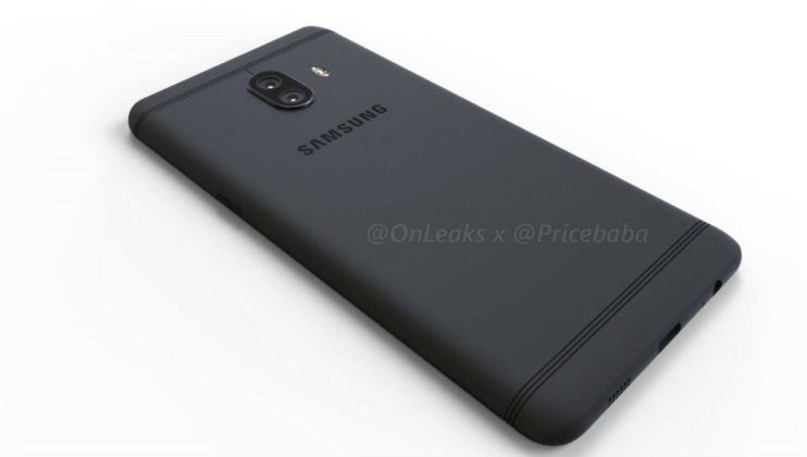 Galaxy C10 Render