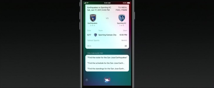 iOS 11 Siri