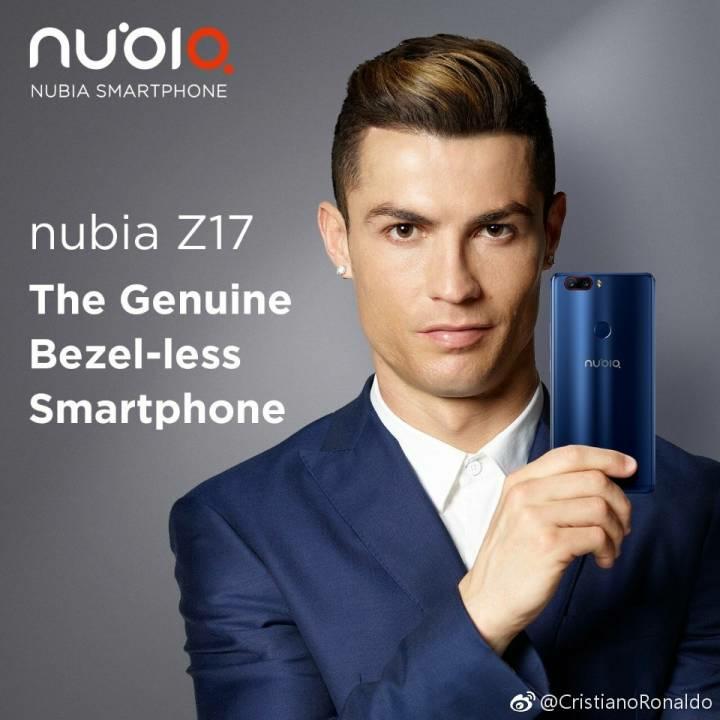 nubia-z17-christiano-ronaldo