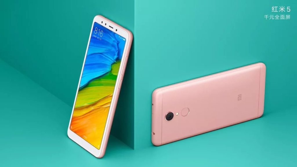 Xiaomi-Redmi-5-pink-color-variant
