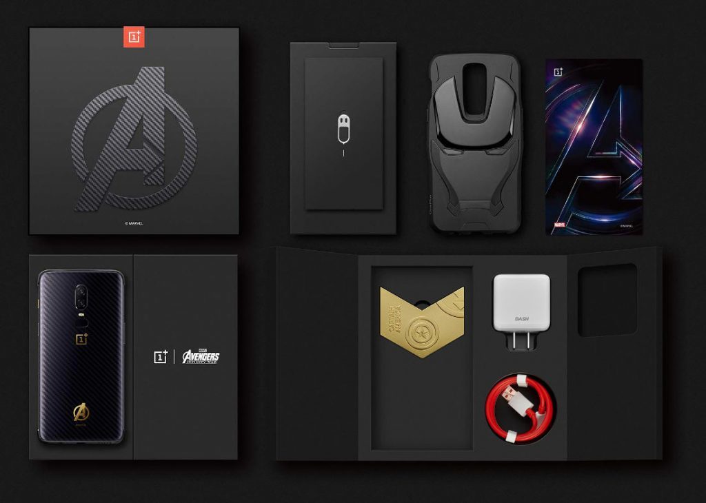 OnePlus-6-Avengers-Limited-Edition box contents