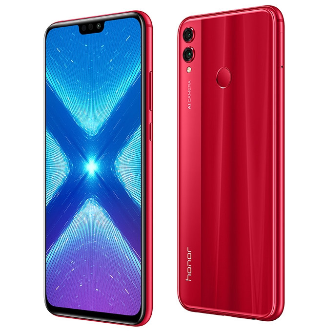 Honor-8X-Red