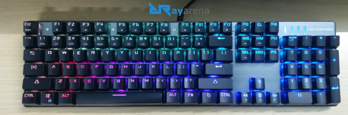 Motospeed CK104 Mechanical Keyboard Review