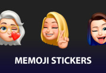 memoji stickers