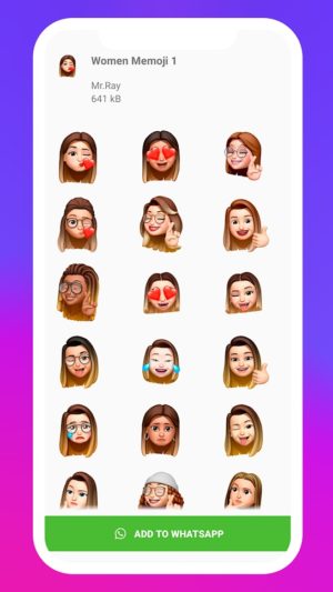 memoji stickers