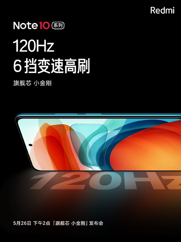 Redmi Note 10 Series Display Teaser